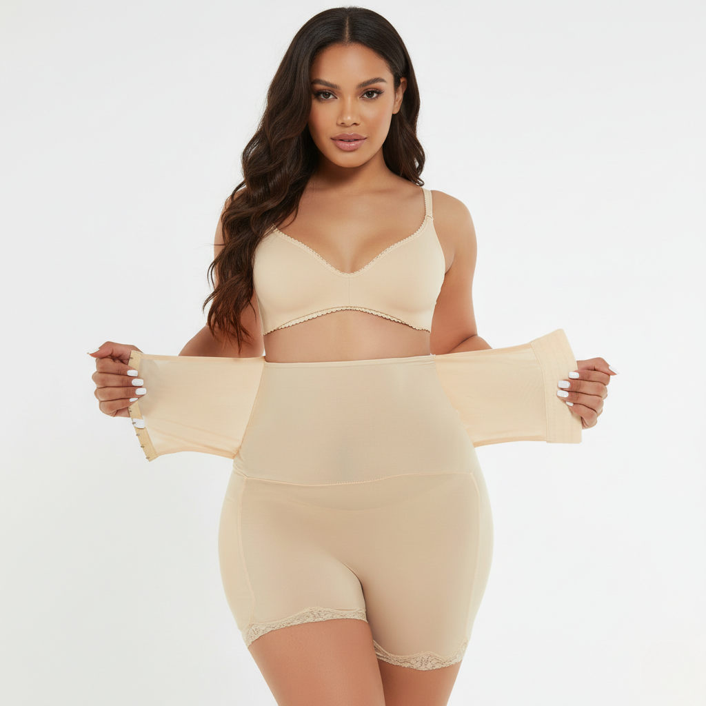 The Sculpt Elite™ High-Waist Silhouette Shaper Premium Compression & Brazilian Butt Lift