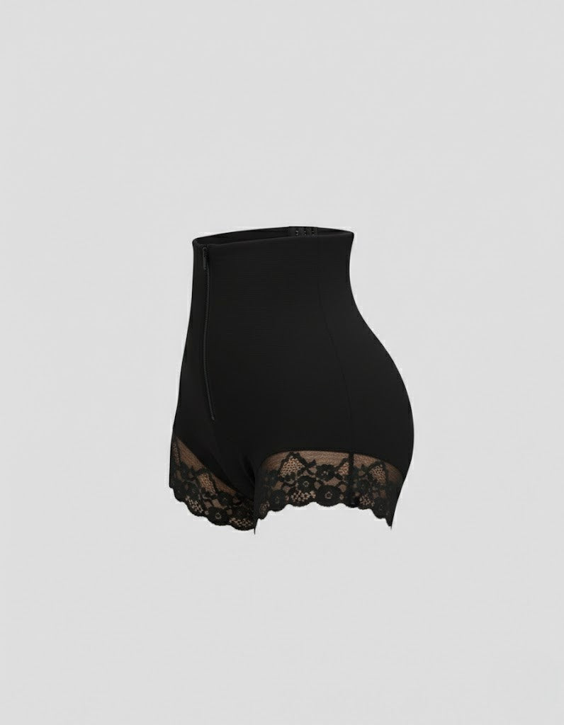 Premium High Waist Tummy Control Body Shaper for Women | Slimming Shapewear with Zipper